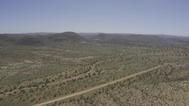 Aerial, Vingerklip, Namibia