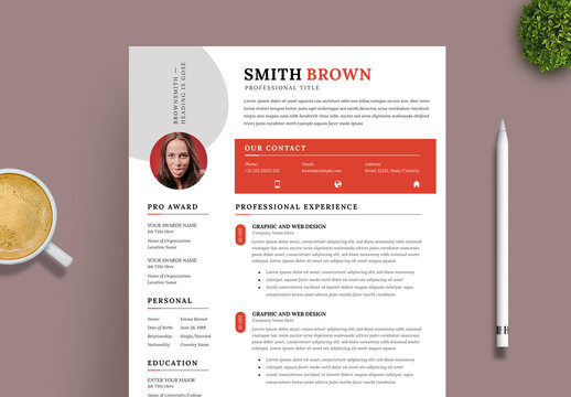 Curriculum Resume Design