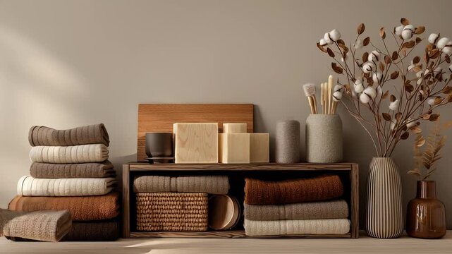 Lifestyle-oriented declutter home storage concept, feeling of reset and simplicity, warm neutral tones, realistic materials and lighting, calm and purposeful living mood, premium editorial photography