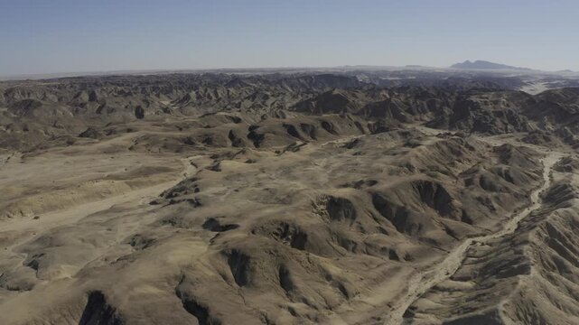 Aerial, Welwitschia Drive, Namib Naukluft, Namibia