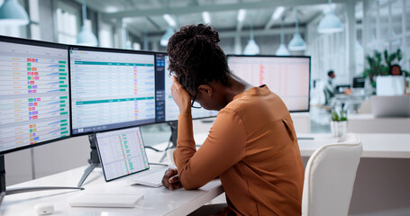 Sad African Analyst Struggles With Bad Spreadsheet Software