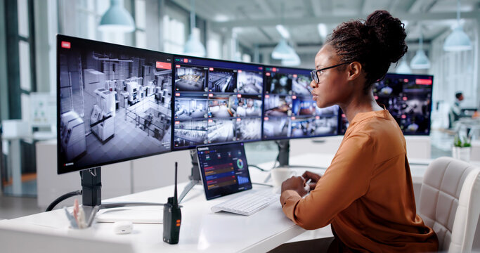 Smart Surveillance System In Control Room In Action