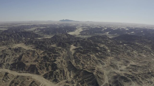 Aerial, Welwitschia Drive, Namib Naukluft, Namibia