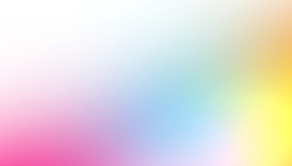 Obraz premium Pastel Rainbow Multi-Color Mesh Gradient Texture