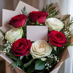 A beautiful bouquet of roses