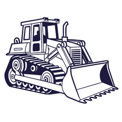 Construction bulldozer ©  MST RABEYA  BEGUM