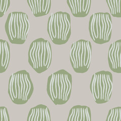 Vector abstract shapes illustration seamless repeat pattern digital artwork