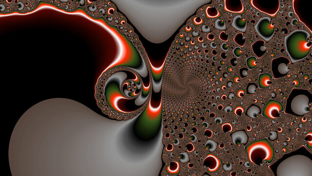Black Green Orange White #2