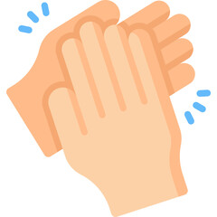 Obraz premium Clapping Hand