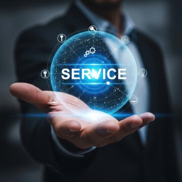 Displaying service innovation