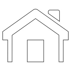 Simple House Outline Icon