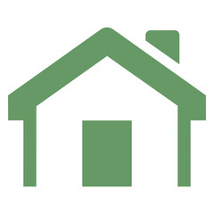 Simple Green House Symbol