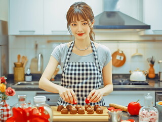 チョコレートづくり