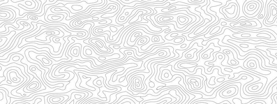 Abstract topographic map contour lines pattern background 1.