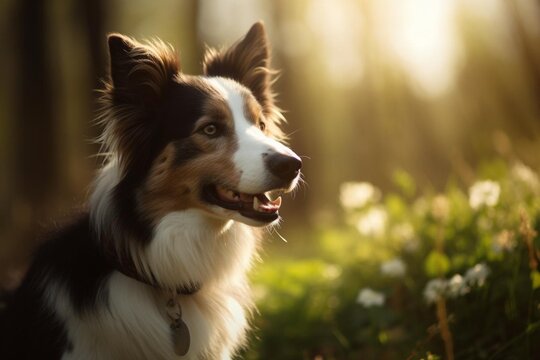 border collie dog
