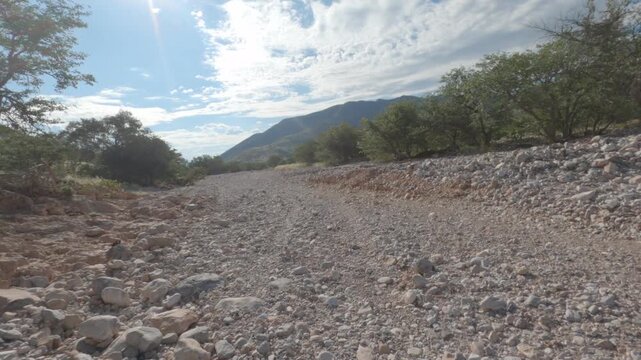 Crossing Namibias Riverbeds