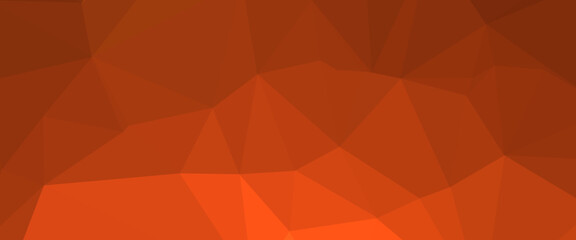 Dark Orange vector hexagon mosaic template. Brand new colored illustration in blurry style with gradient. A completely new design for your business.