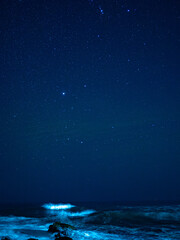 Obraz premium 星と海