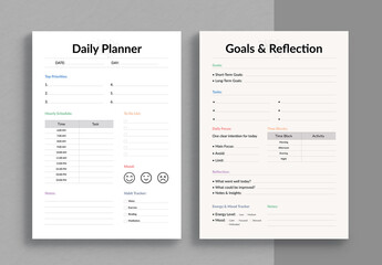 Planner Template Layout