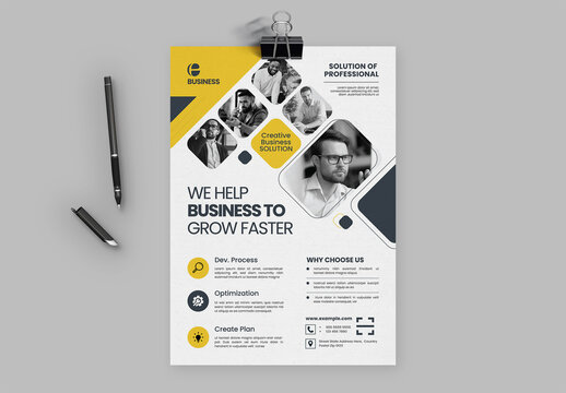 Professional Corporate Business Flyer Template