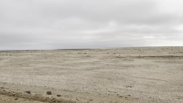Driving On Namibian Gravelroads