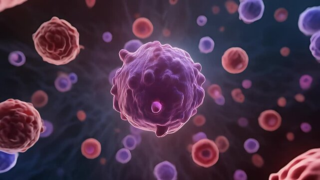 &ldquo;Cancer Cells Attacking Healthy Cells&rdquo;