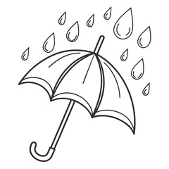 Rainy day umbrella
