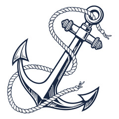 Classic anchor illustration © MST CHIN BANU BEGUM