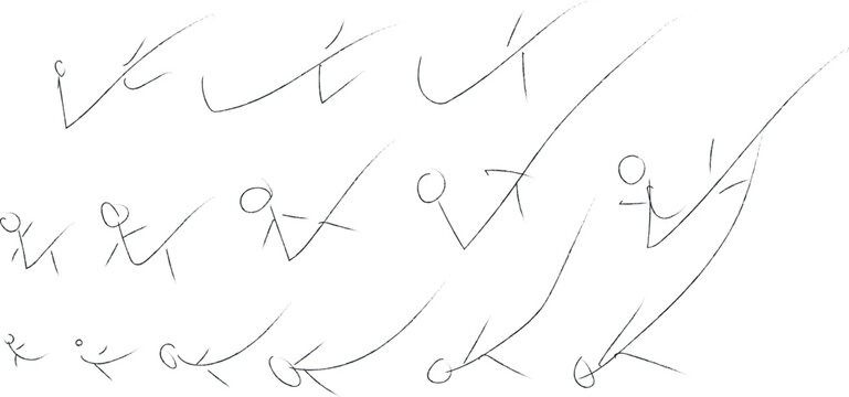 A blurry image of handwritten cursive script on white paper