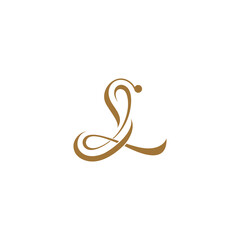 Abstrac letter L logo 