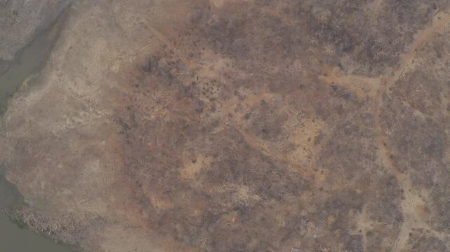 Aerial, Kariba Lake, Zimbabwe