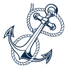 Nautical anchor illustration © Rabbi
