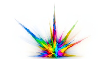 Obraz premium Vibrant holi celebration colors explosive festival of colors