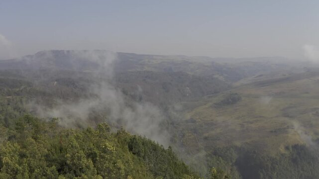 Aerial, Nyanga National Park, Zimbabwe
