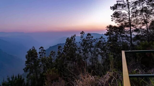 Aerial, Nyanga National Park, Pungwe Falls, Zimbabwe