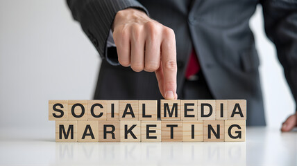 Obraz premium Social Media Marketing Strategy for Business Growth