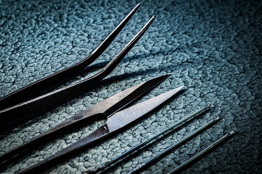 刺繍職人の道具