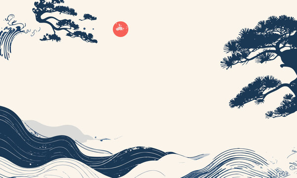 背景【スタイリッシュでかっこいい和風】