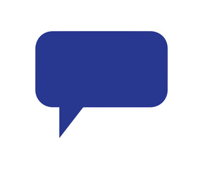 Fototapeta premium chat bubble icon