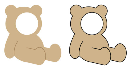 곰돌이 얼굴합성 © 경민 이