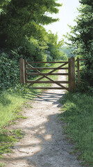 Explore the Serene Pathway Through Nature's Lush Landscape, Inviting You to Experience Tranquility Amongst the Trees and Embrace the Beauty of the Great Outdoors.