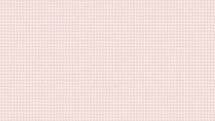 ピンクベージュの千鳥格子のテクスチャ - 上品でかわいいパターンの背景イラスト素材 - 16:9