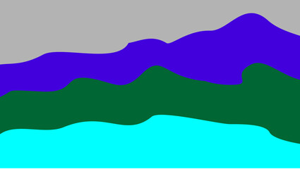 vector illustration of a abstract background with waves