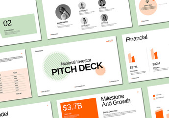Investor Pitch Deck Presentation Template