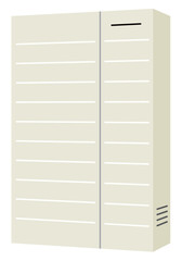 家庭用燃料電池エネファームのイメージイラスト