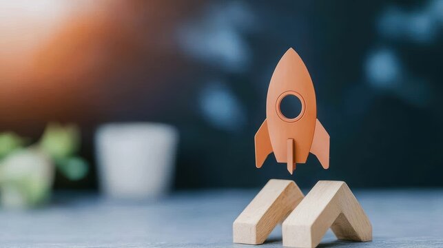 Increase Entrepreneur excited about a startup growing customer base and revenue.