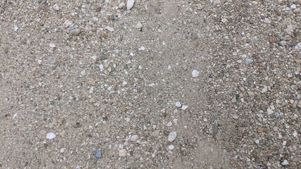 Gravel and Sand Ground Texture Background