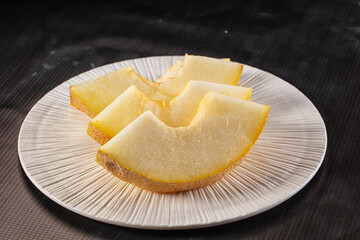 Fresh ripe sweet juicy melon