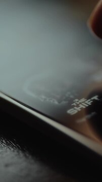 Scrolling episodes on a streaming application