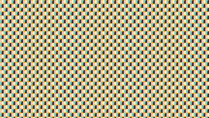 A vibrant and colorful geometric pattern with small squares and rectangles